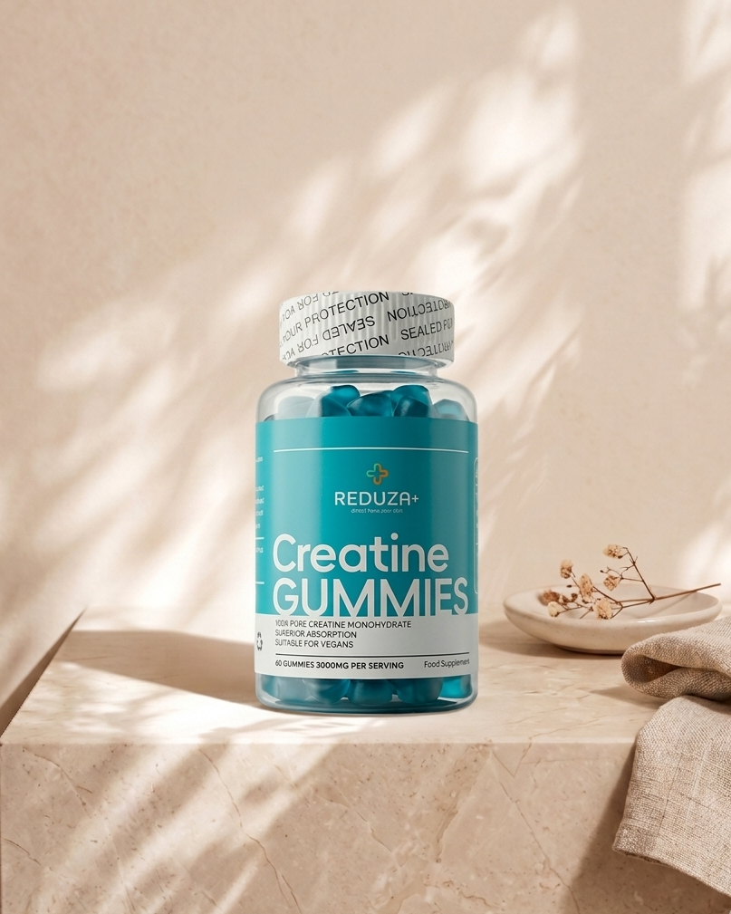 Gummies de Creatina 100% Pura 3000mg REDUZA+