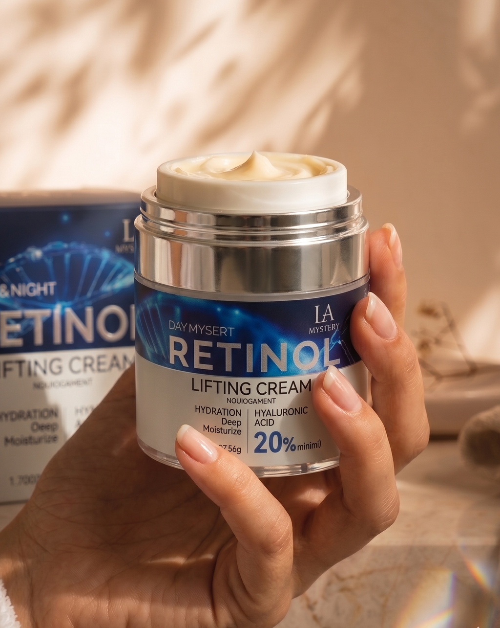 Retinol Lifting & Hyaluronic Acid Cream 50g – La Mystery