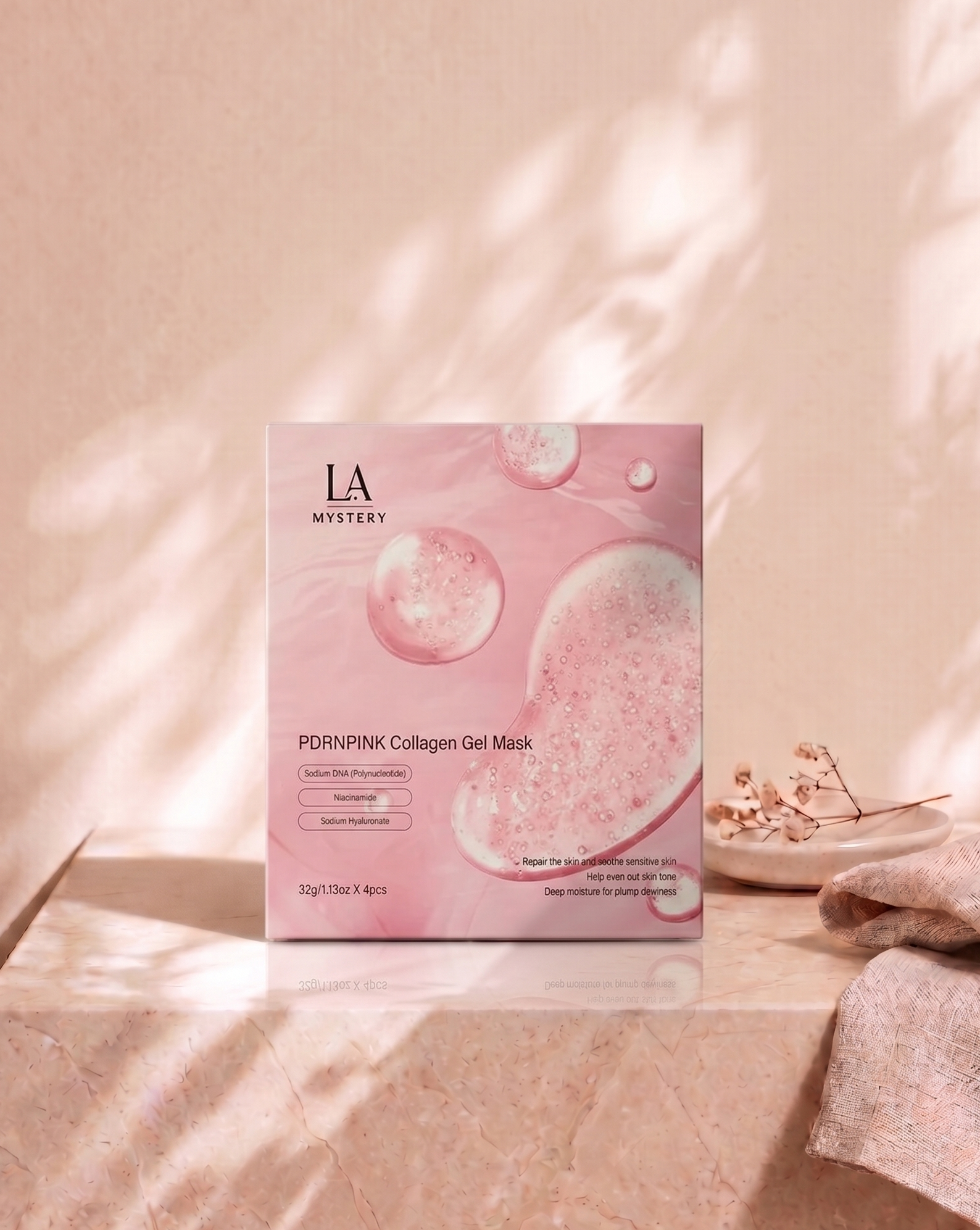 Máscara Facial de Colágeno PDRNPINK - La Mistery
