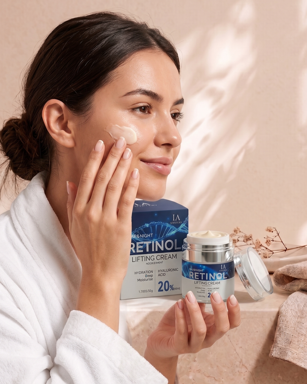 Retinol Lifting & Hyaluronic Acid Cream 50g – La Mystery