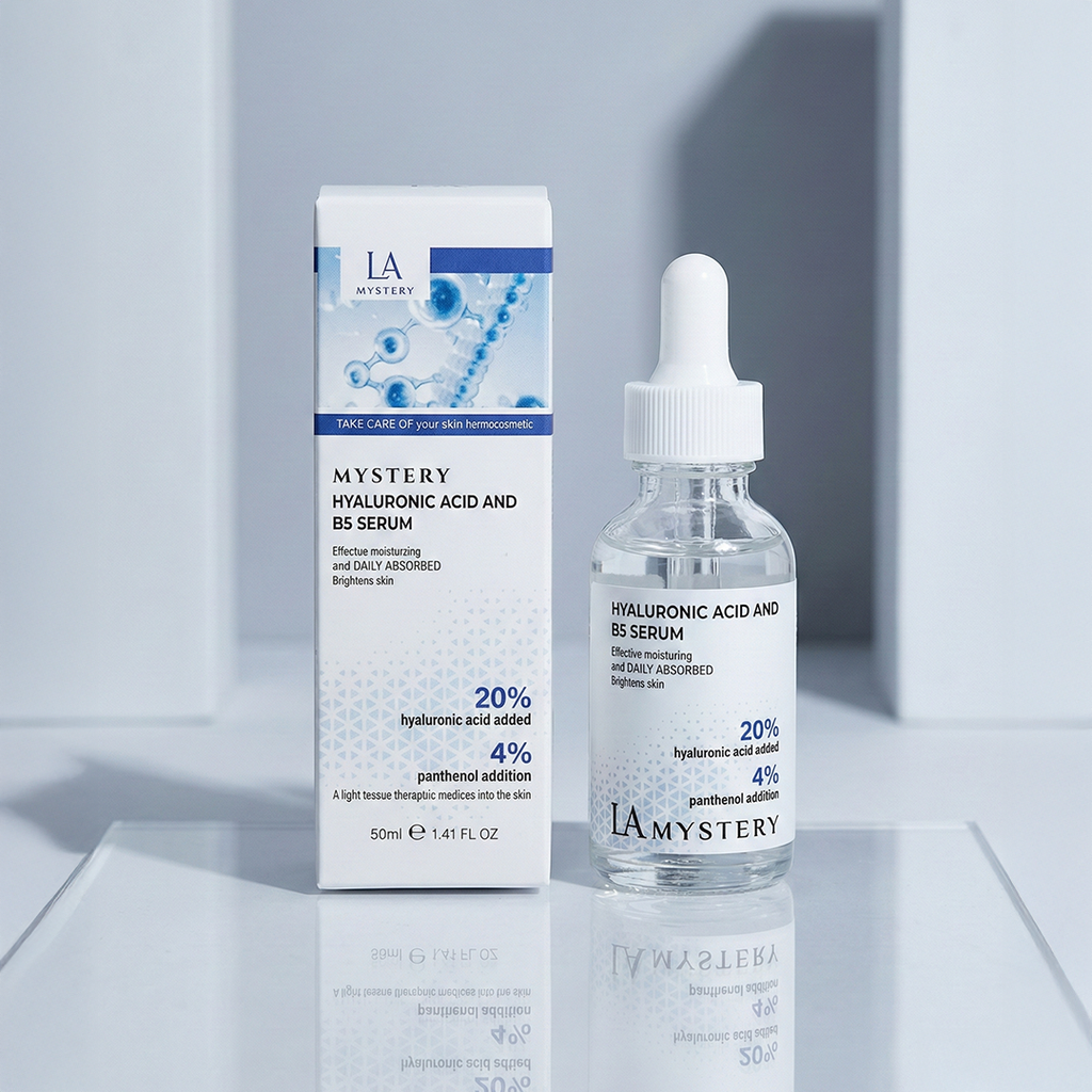 Hyaluronic Acid & B5 Hydrating Serum 30ml – LA Mystery