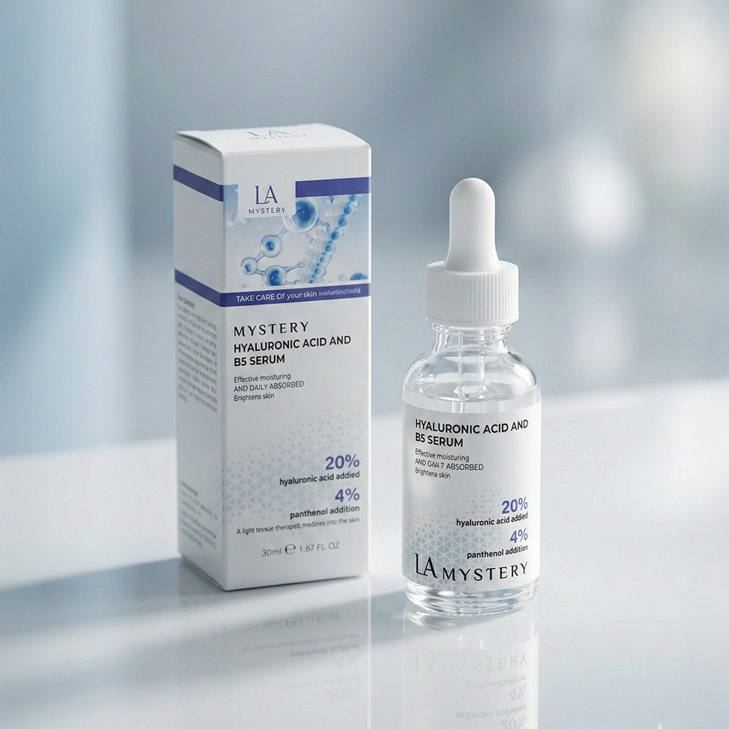 Hyaluronic Acid & B5 Hydrating Serum 30ml – LA Mystery