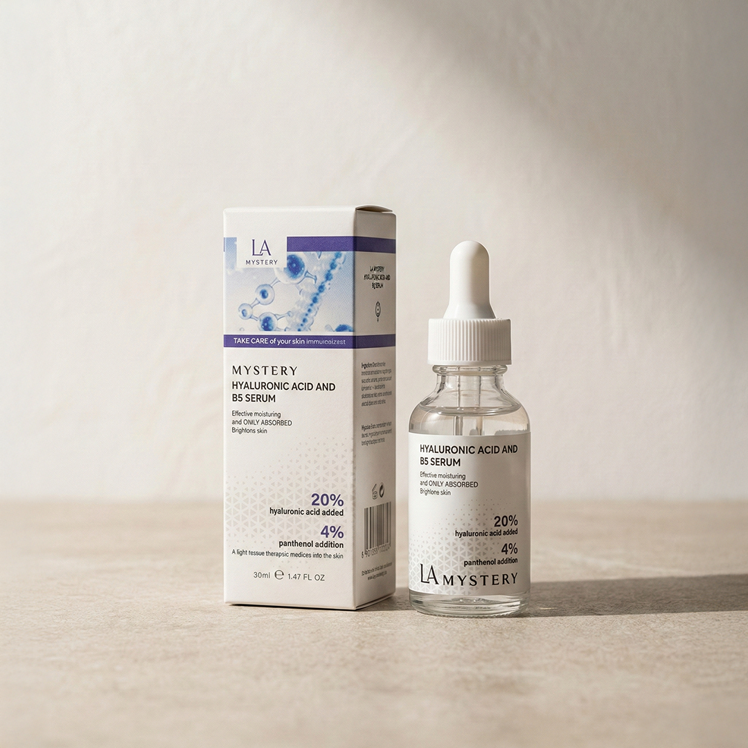 Hyaluronic Acid & B5 Hydrating Serum 30ml – LA Mystery
